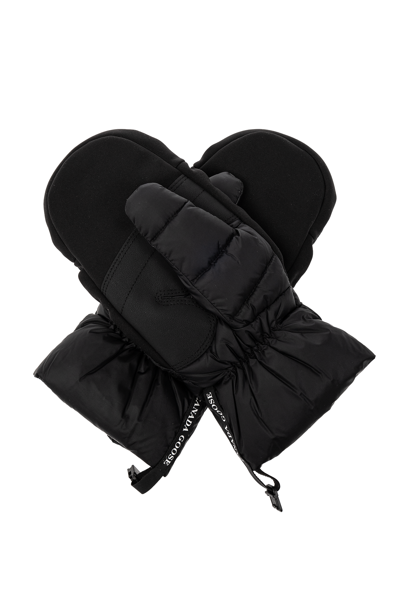 Black Insulated gloves with logo Canada Goose - Vitkac Canada