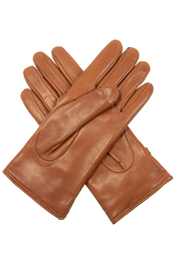 Moschino Leather gloves