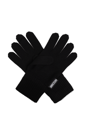 Moschino Gloves with logo