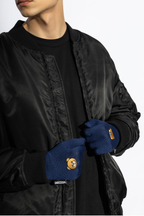 Moschino Gloves with logo