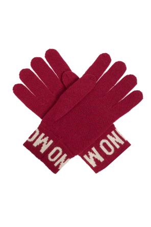 Moschino Gloves with logo