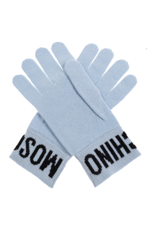Moschino Gloves with logo