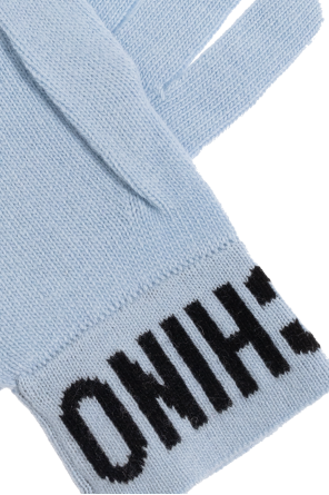 Moschino Gloves with logo