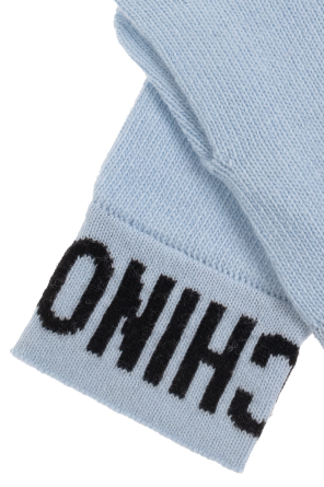 Moschino Gloves with logo