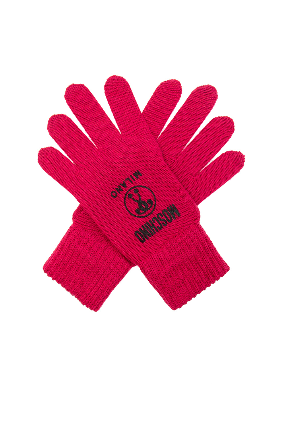 Moschino Gloves with logo