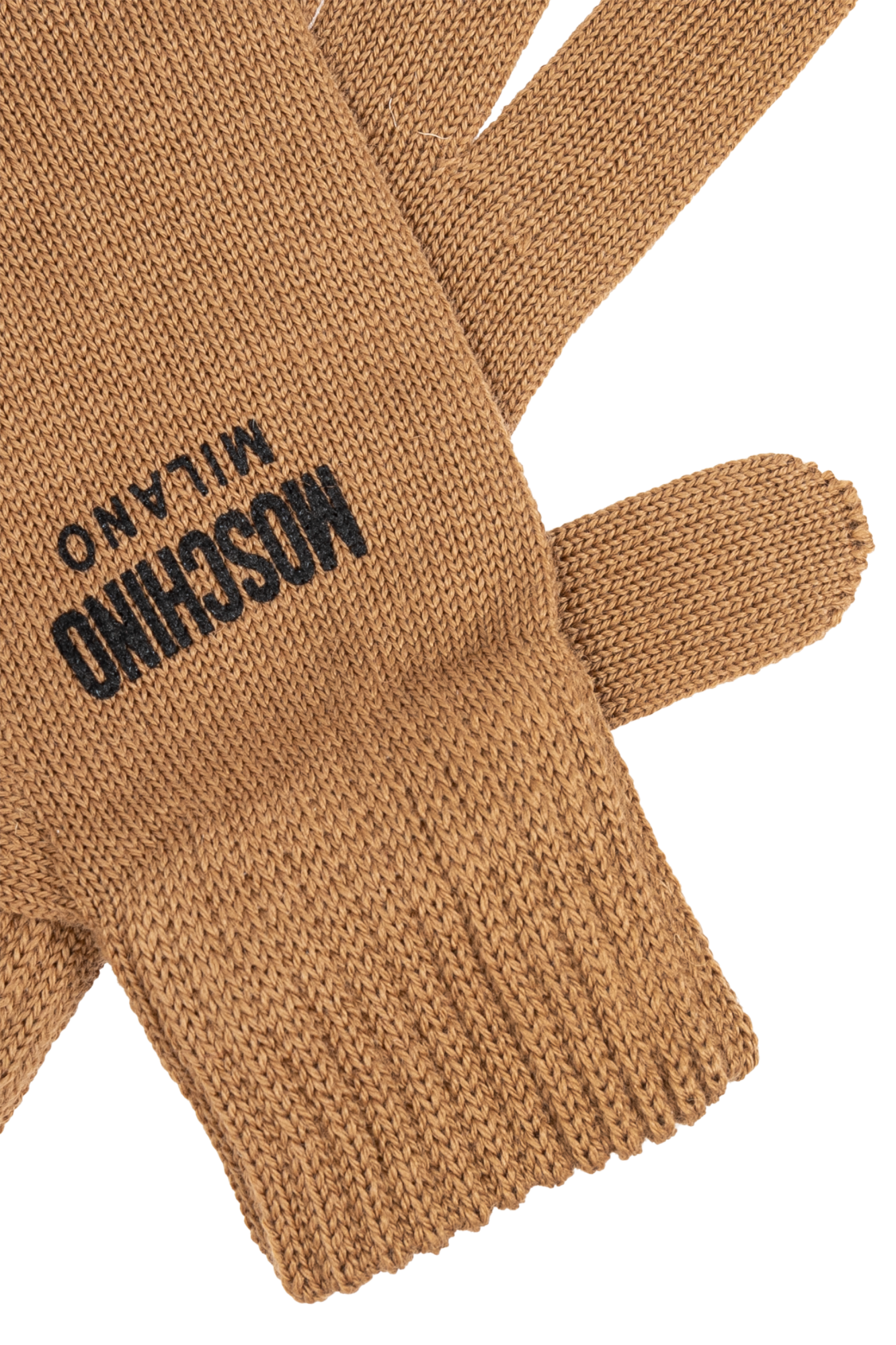 Moschino Gloves with logo