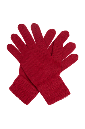 Moschino Gloves with logo