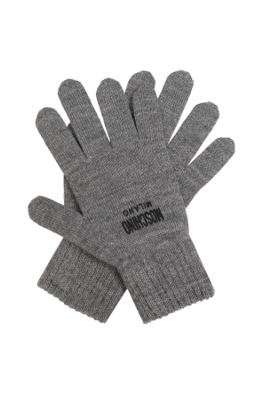 Gloves with logo