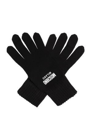 Gloves with logo