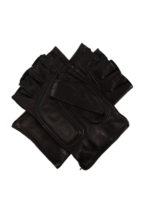 Moschino Leather gloves