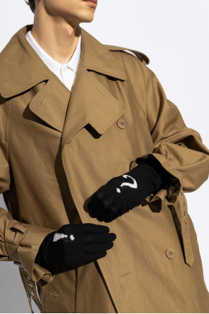 Moschino Gloves with logo