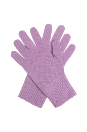 Moschino Handschuhe mit aufgesticktem Logo