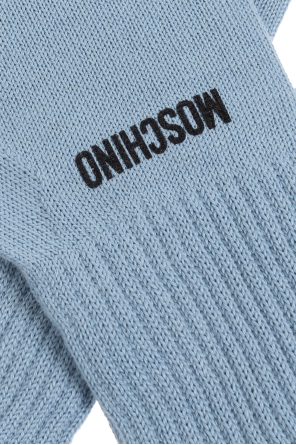 Moschino Guantes con logo