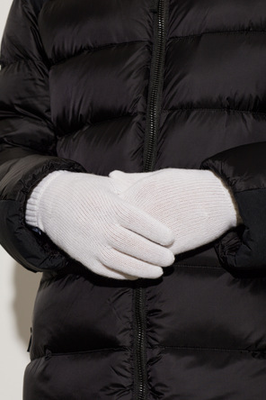 Moschino Gloves with a logo patch