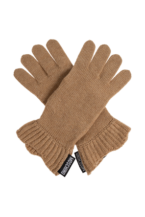 Guantes con parche con el logo