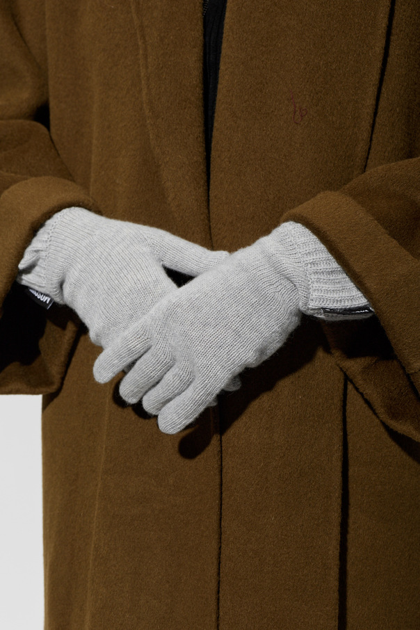 Moschino Gloves with a logo patch