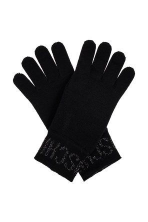 Gloves with logo