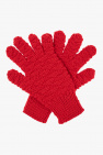Bottega Veneta RED Knitted gloves