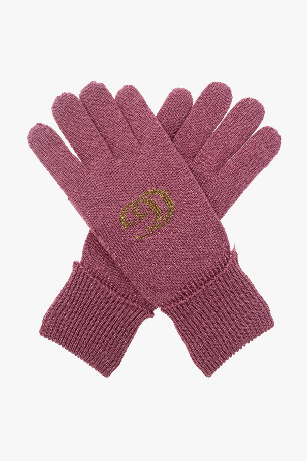 Gucci Gloves with logo