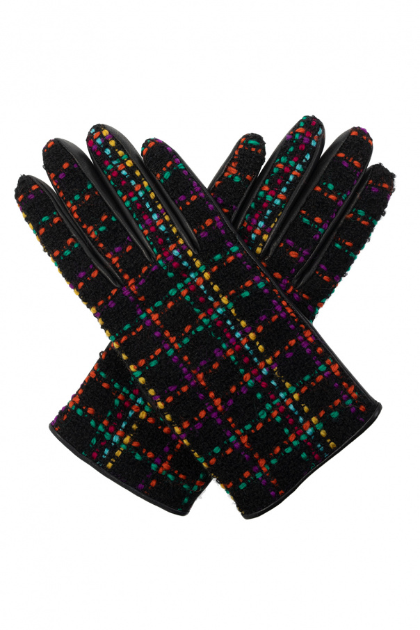 Saint Laurent Gloves with logo