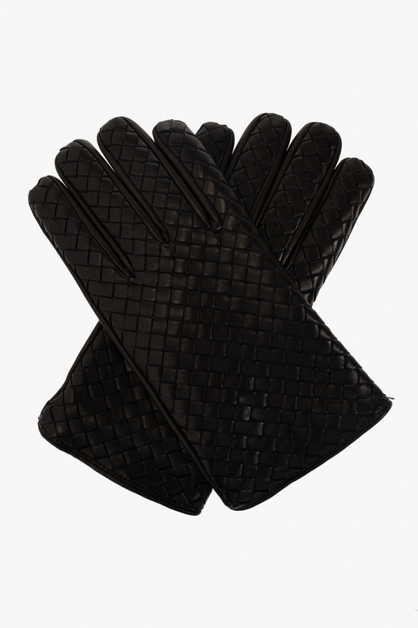 bottega Pullover Veneta Leather gloves
