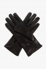 Bottega Veneta NAVY BLUE Leather gloves