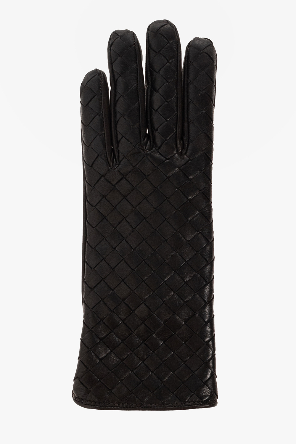 bottega futrzane Veneta Leather gloves