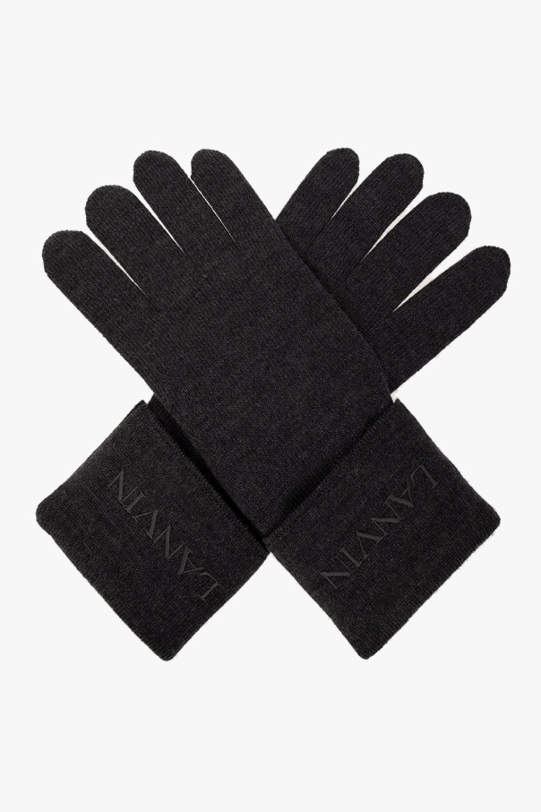 Lanvin Gloves with logo