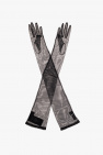 Saint Laurent Transparent gloves