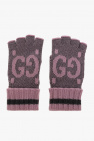 Gucci PINK Cashmere fingerless gloves