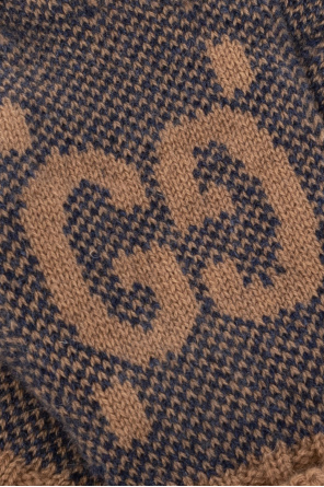 Gucci gucci argyle intarsia cardigan item