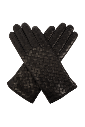 Leather gloves by Bottega Veneta