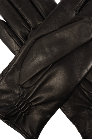 Bottega Veneta Leather gloves by Bottega Veneta