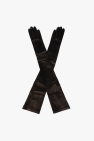 Alexander McQueen pointelle-knit overlay top