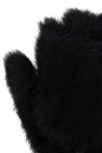 Giorgio Armani Faux-fur gloves