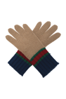 Gucci Kids beige Wool gloves