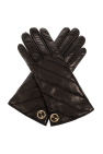 Gucci BLACK Leather gloves