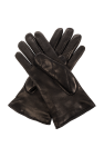 Gucci BLACK Leather gloves