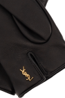Saint Laurent BLACK Leather gloves