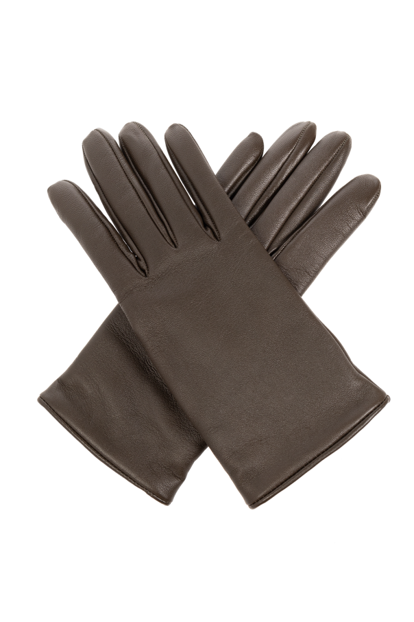 Leather gloves od Saint Laurent