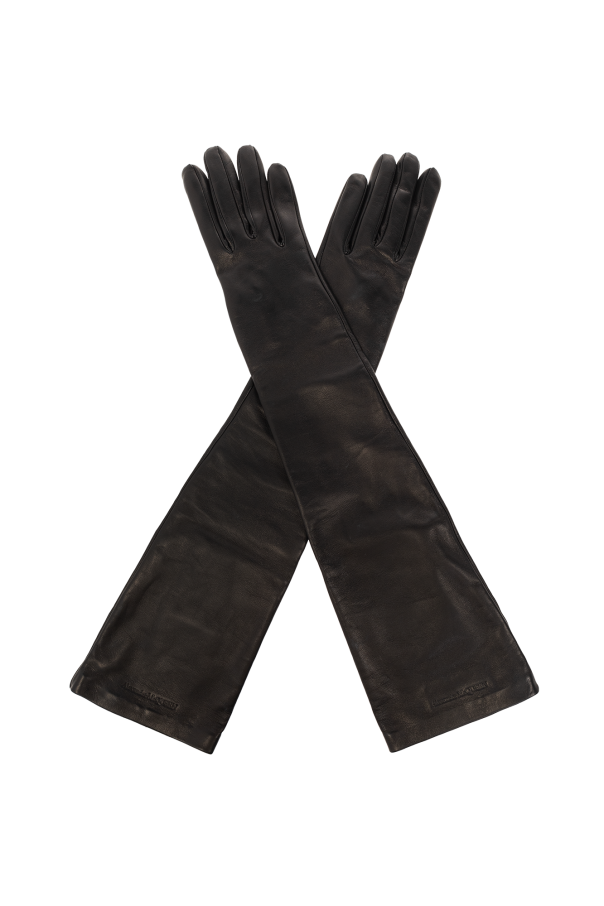 Leather gloves od Alexander McQueen