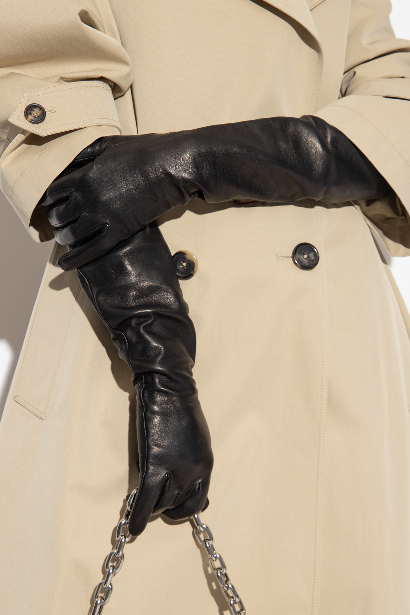 Alexander McQueen Leather gloves