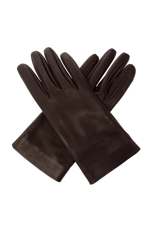 Leather gloves od Saint Laurent