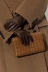 Saint Laurent BROWN Leather gloves
