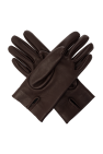 Saint Laurent BROWN Leather gloves