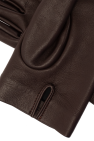 Saint Laurent BROWN Leather gloves