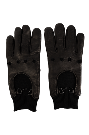 Gucci jane Leather gloves