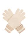 Gucci beige Cashmere gloves