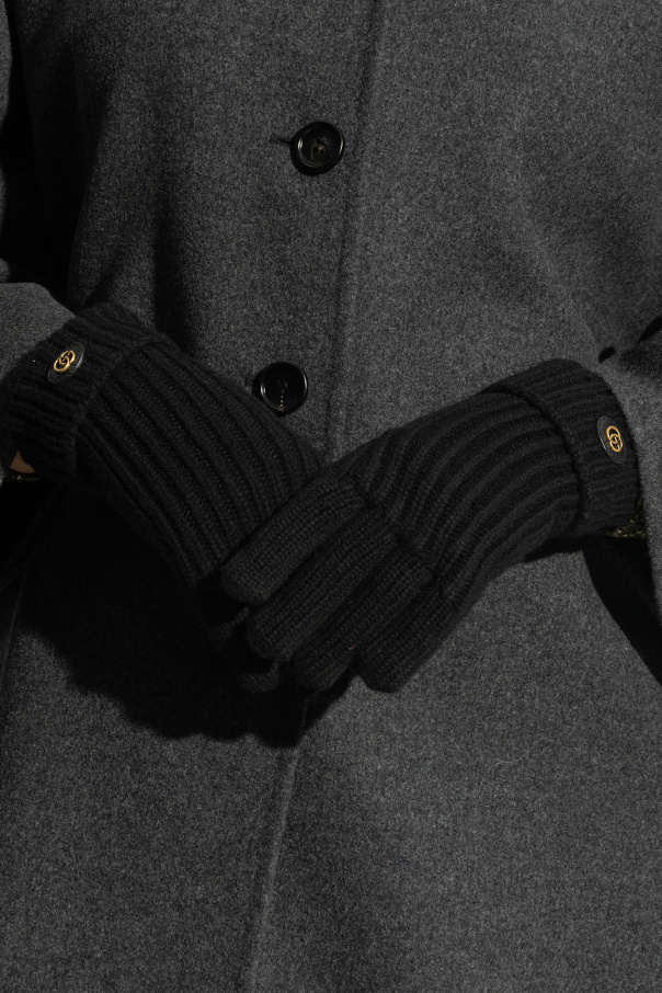 Gucci Gloves with logo