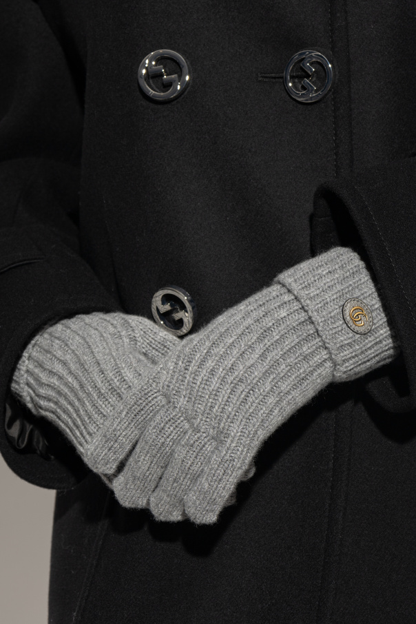 Gucci Gloves with logo